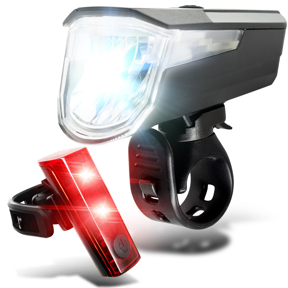 Fahrradlicht Set LightOne - mit LightSense Sensor