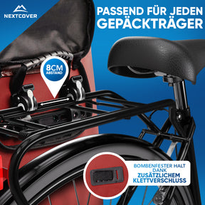 NextBag 3in1 Fahrradtasche - dein Begleiter für den Alltag