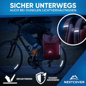NextBag 3in1 Fahrradtasche - dein Begleiter für den Alltag